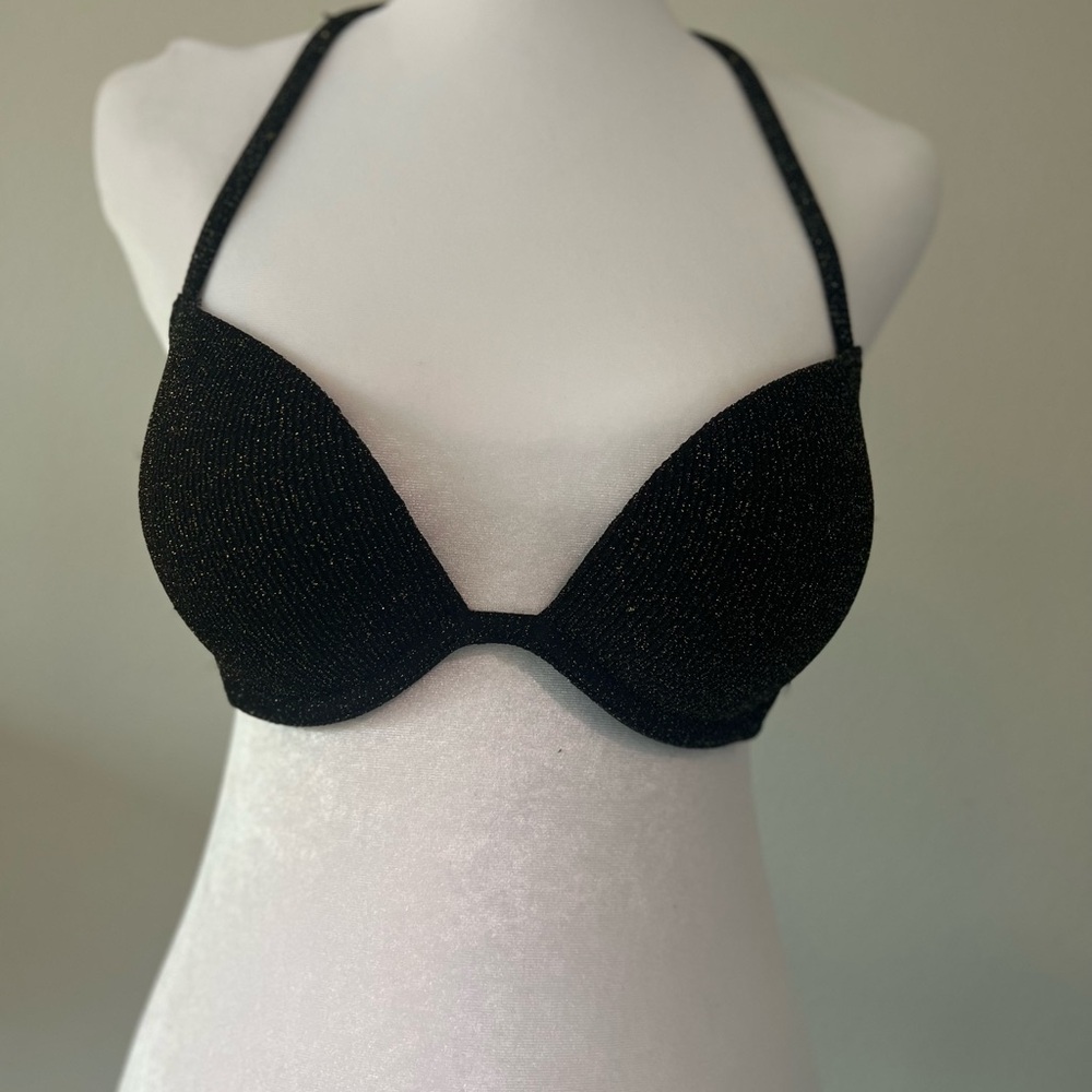 Victoria’s Secret glitter push up swim top